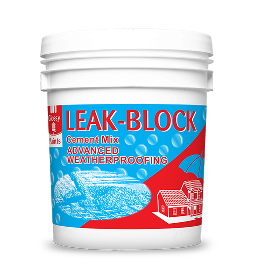 Glossy Paints leak Block Cement Mix advanced weather proofing image